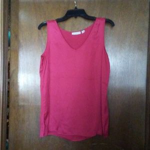 Susan Graver Satin Tank